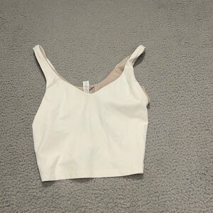 Lululemon Align Tank Top White size 10